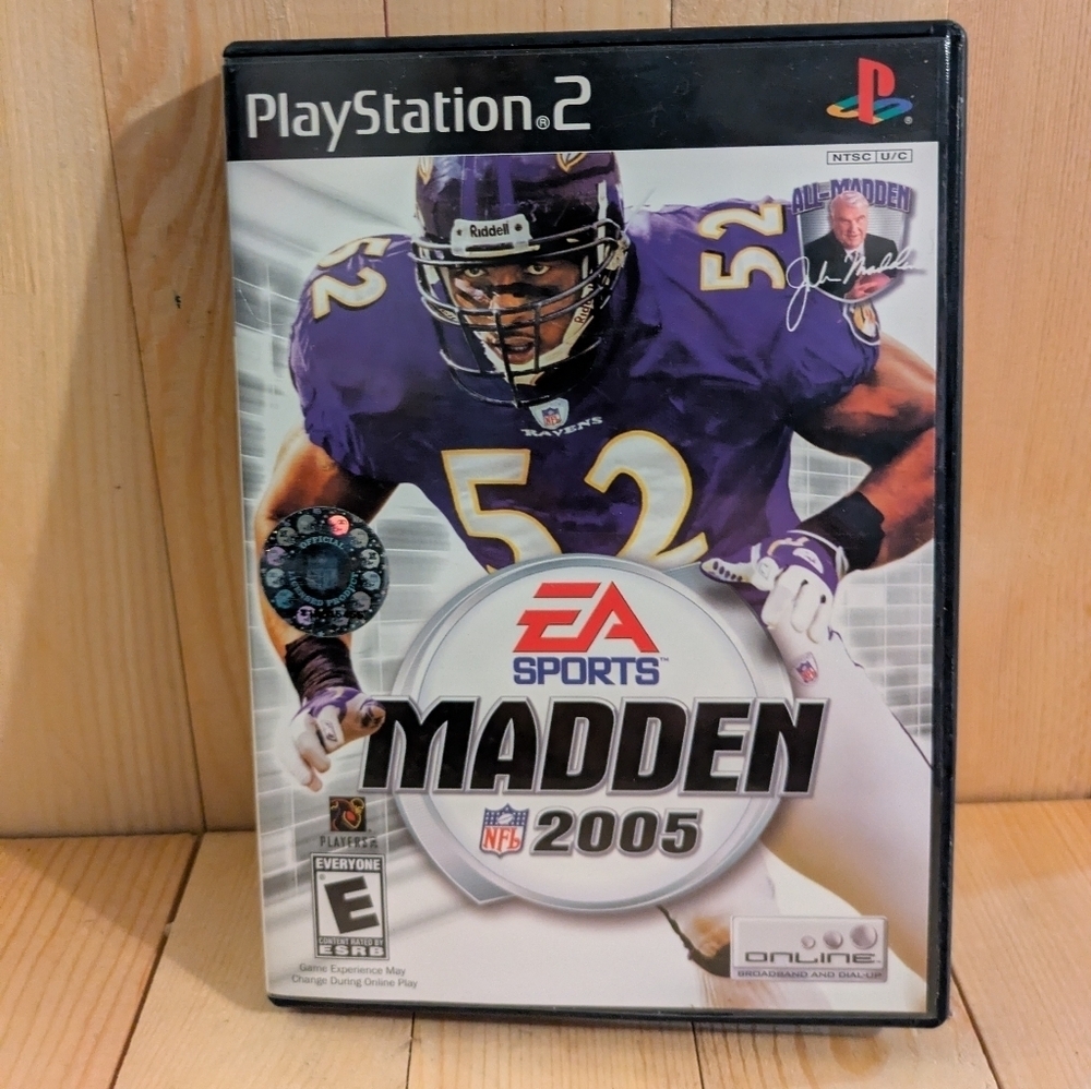 Madden NFL 2005 PlayStation 2 Game Used